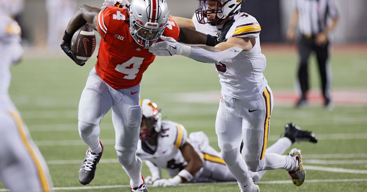 Sayin, defense propel top-ranked Ohio State to 42-3 rout of Minnesota | Sports