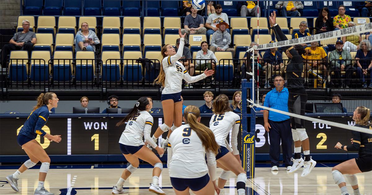 Bears struggle to find rhythm in ACC play in back-to-back sweeps from Louisville, Notre Dame | Volleyball