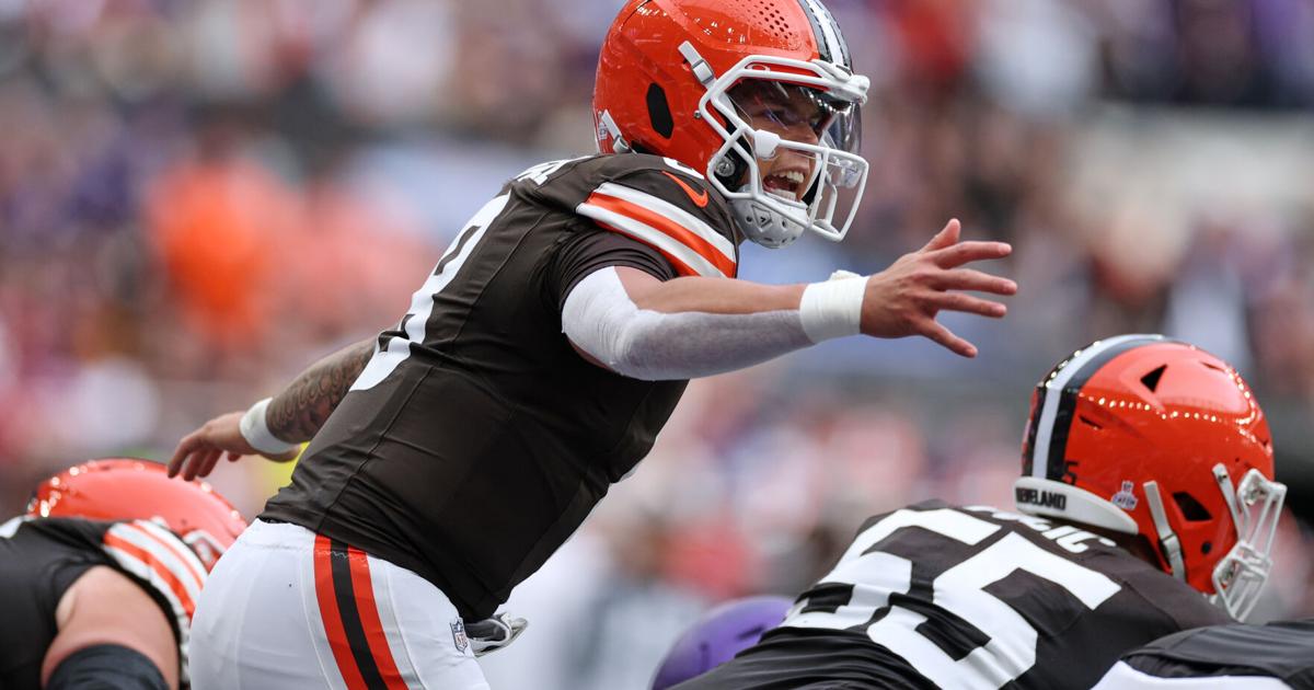 Rookie Dillon Gabriel shows promise as Browns lose to Vikings in his first start | National Sports