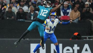 Travis Hunter scores his first NFL TD but Jaguars struggle in 35-7 loss to Rams | National Sports