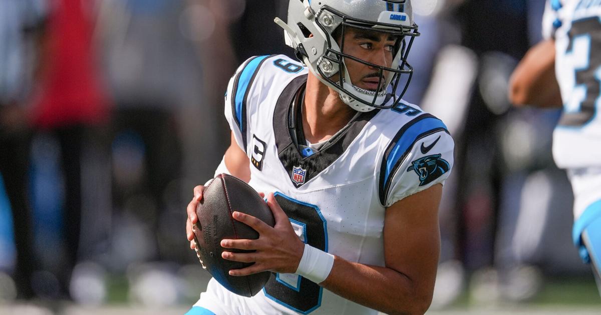 Panthers QB Bryce Young returns to practice after missing last week's game with ankle injury | Sports