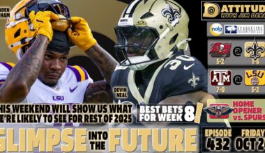 Saints-Bucs, LSU-Texas A&M, NFL, CFB best bets: Dattitude | Sports Betting