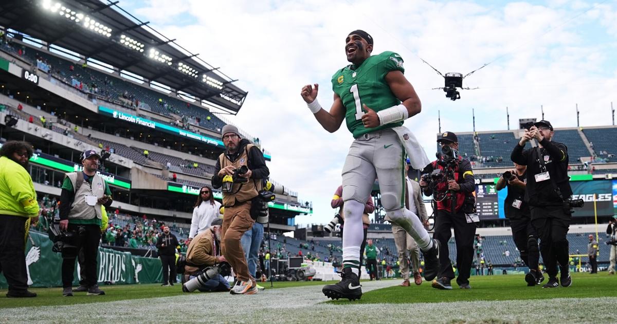 Eagles head into bye week with 6-2 record and Jalen Hurts playing at a high level | NFL