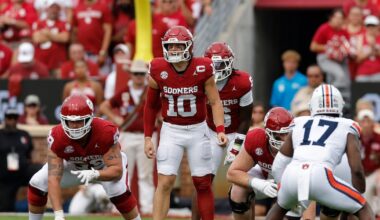 Oklahoma QB John Mateer pushing to return for Red River Rivalry vs. Texas, per report