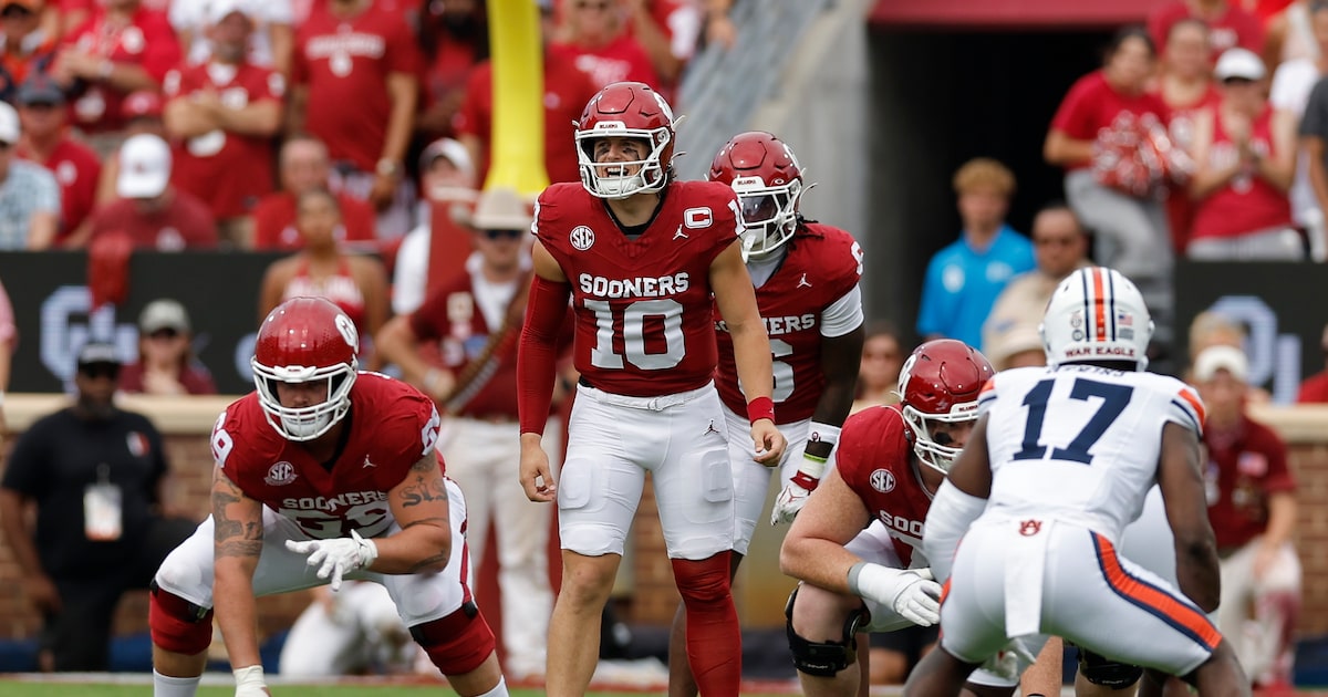 Oklahoma QB John Mateer pushing to return for Red River Rivalry vs. Texas, per report