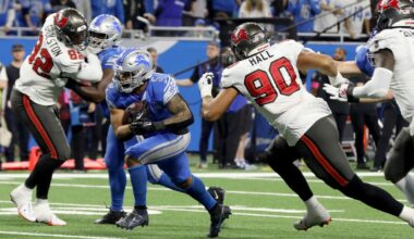 Detroit Lions' MNF matchup with Bucs could have playoff implications