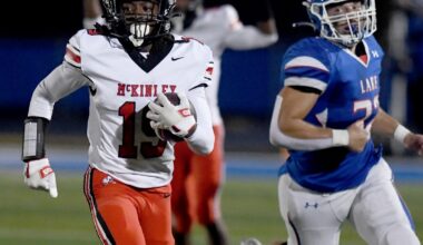 Canton McKinley football score vs. Lake, OHSAA Week 8 live updates