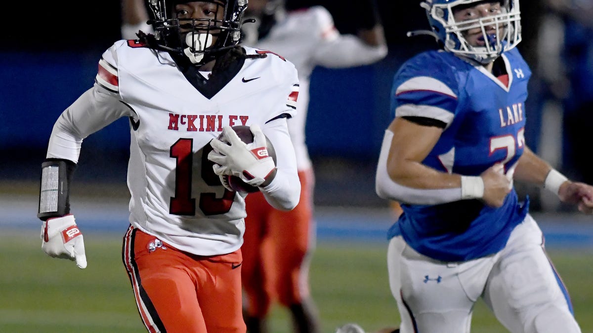 Canton McKinley football score vs. Lake, OHSAA Week 8 live updates