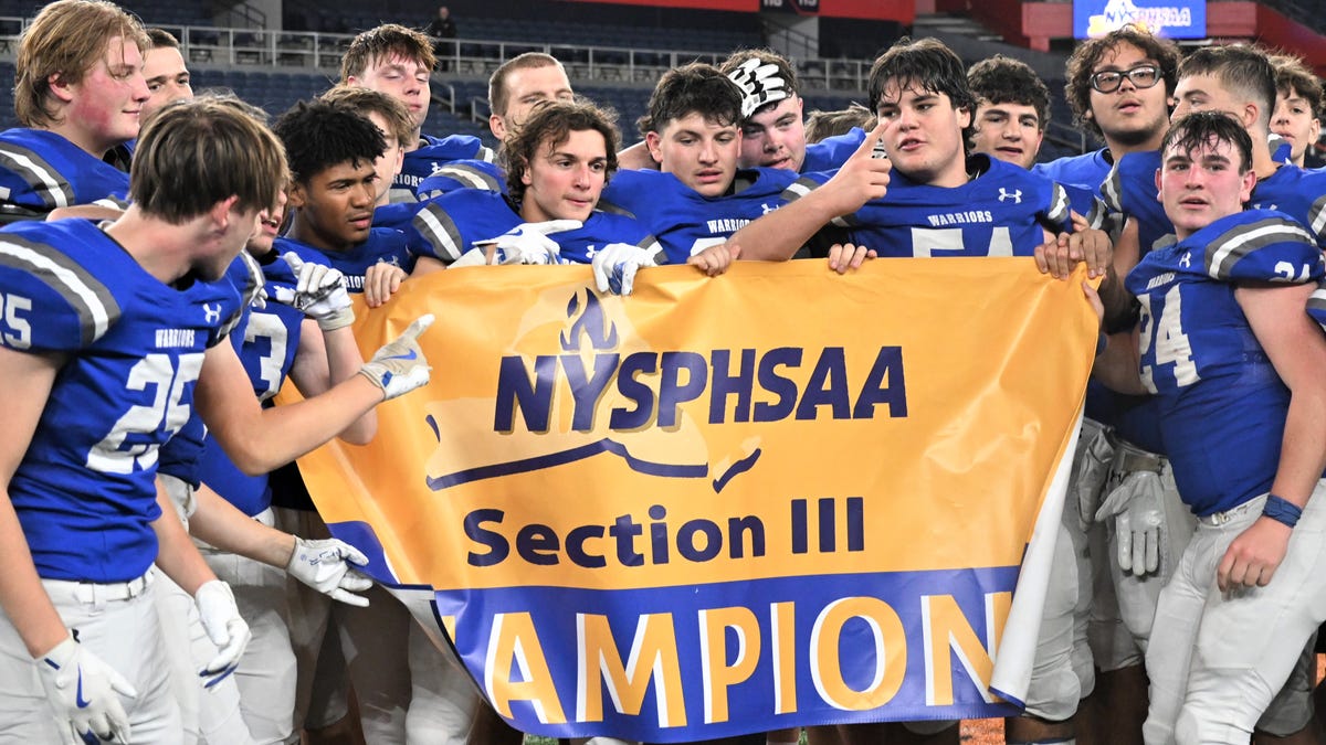 NY high school football playoffs Section 3 2025