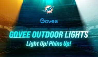Govee Lights Up the Miami Dolphins' Halloween Game at Hard Rock Stadium