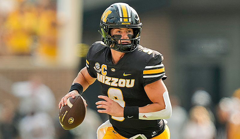 Beau Pribula Missouri Tigers NCAAF