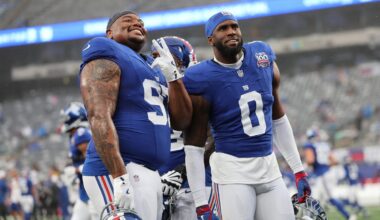 Giants defense held players-only meeting ahead of Week 6 victory