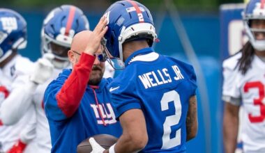 Juice Wells joins Jaxson Dart in New York: Giants sign Rebels' former WR to practice squad