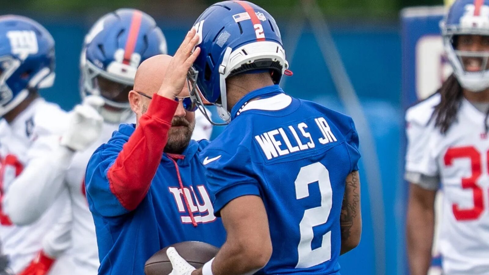 Juice Wells joins Jaxson Dart in New York: Giants sign Rebels' former WR to practice squad