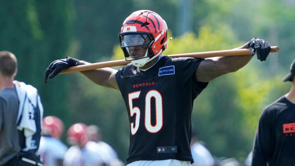 Bengals LB Shaka Heyward to miss about 4 weeks with fibula fracture