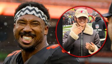 Chloe Kim Rocks Browns Gear, Supports Myles Garrett In Win Over Dolphins