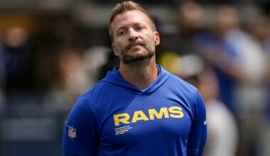 Sean McVay gives out 6 games balls after Rams' win over Ravens