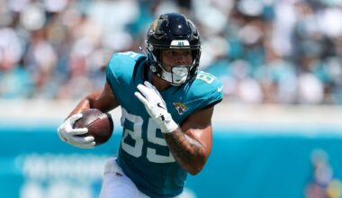 NFL insider with update on TE Brenton Strange