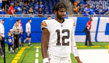Shedeur Sanders will be Browns' No. 2 QB vs. Steelers
