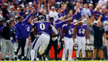 Ravens 53-man roster by jersey number for Week 8 vs. the Bears