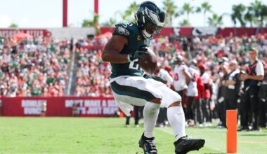 Saquon Barkley player props odds, tips and betting trends for Week 5