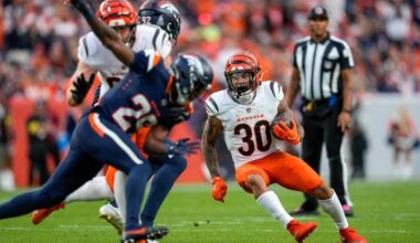 Chase Brown player props odds, tips and betting trends for Week 5