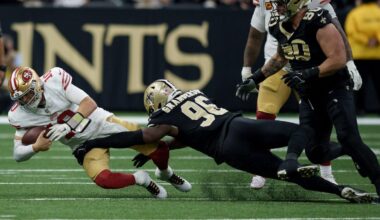 49ers swap 2 picks for Saints DE Carl Granderson
