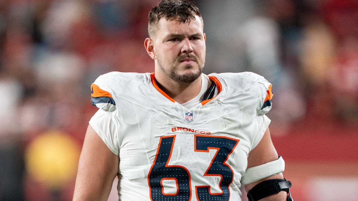 Broncos fans love welcoming No. 63 as an eligible receiver