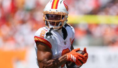 Emeka Egbuka, Xavier Watts win Rookie of Month honors for September