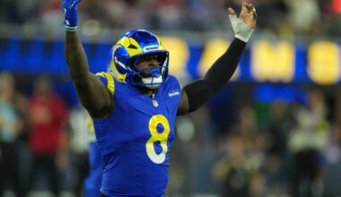 Rams’ Jared Verse matched career-high vs. Ravens in Week 6