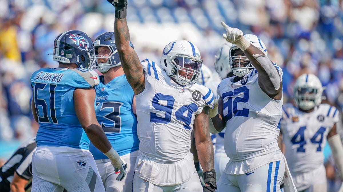 Will DE Tyquan Lewis play vs. Raiders in Week 5?