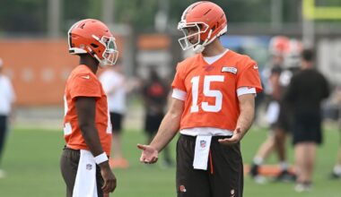 Shedeur Sanders says traded Joe Flacco 'helped me a lot'