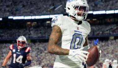 What Bills Keon Coleman said about being benched vs Patriots in Week 5