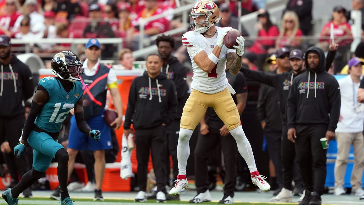 WR Ricky Pearsall not on track to play Week 6