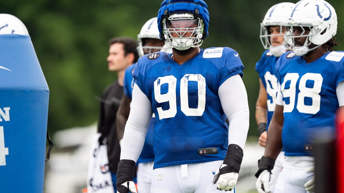 Week 6 practice status of Grover Stewart