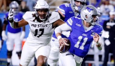 Middle Tennessee football hosts Missouri State. Our best photographs - The Daily News Journal