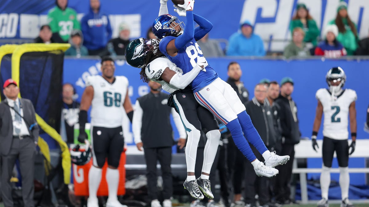 Giants again call on Lil'Jordan Humphrey with Darius Slayton ailing