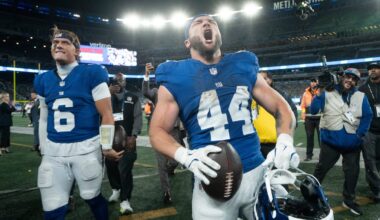 New York Giants Cam Skattebo fined for 'conduct detrimental' to NFL