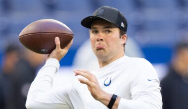 Riley Leonard will be Colts' backup QB to Daniel Jones on Sunday