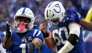 Josh Downs in concussion protocol