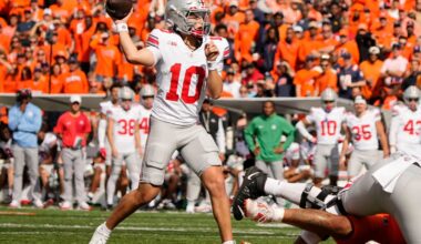 College Football Playoff bracket projection starts with Ohio State