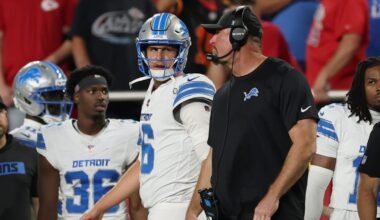 Lions drop in the NFL power rankings entering Week 7 after loss