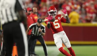 Status update, news report for Chiefs WR
