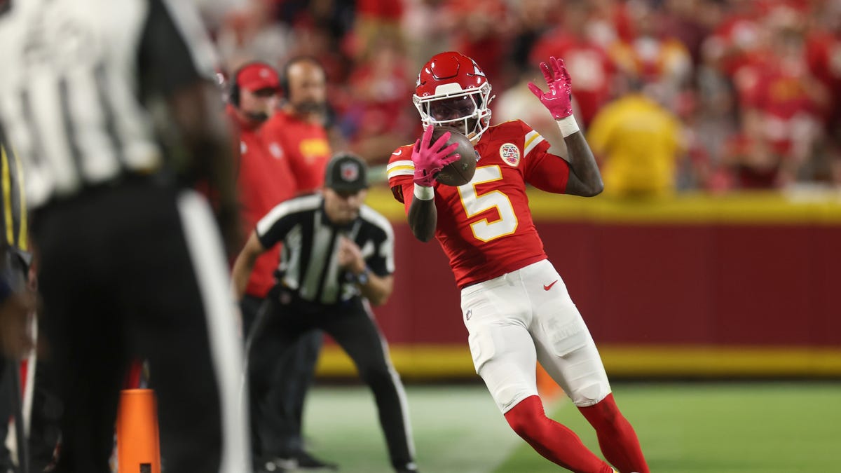Status update, news report for Chiefs WR