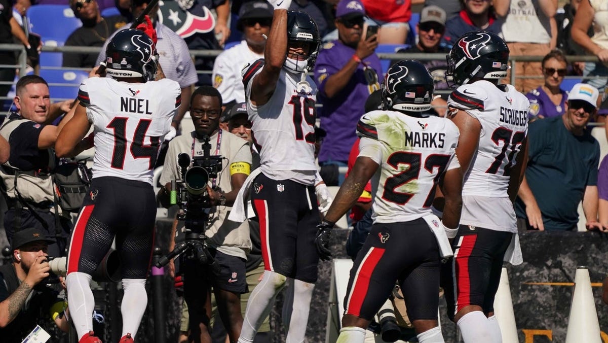 Woody Marks player props odds, tips and betting trends for Week 7