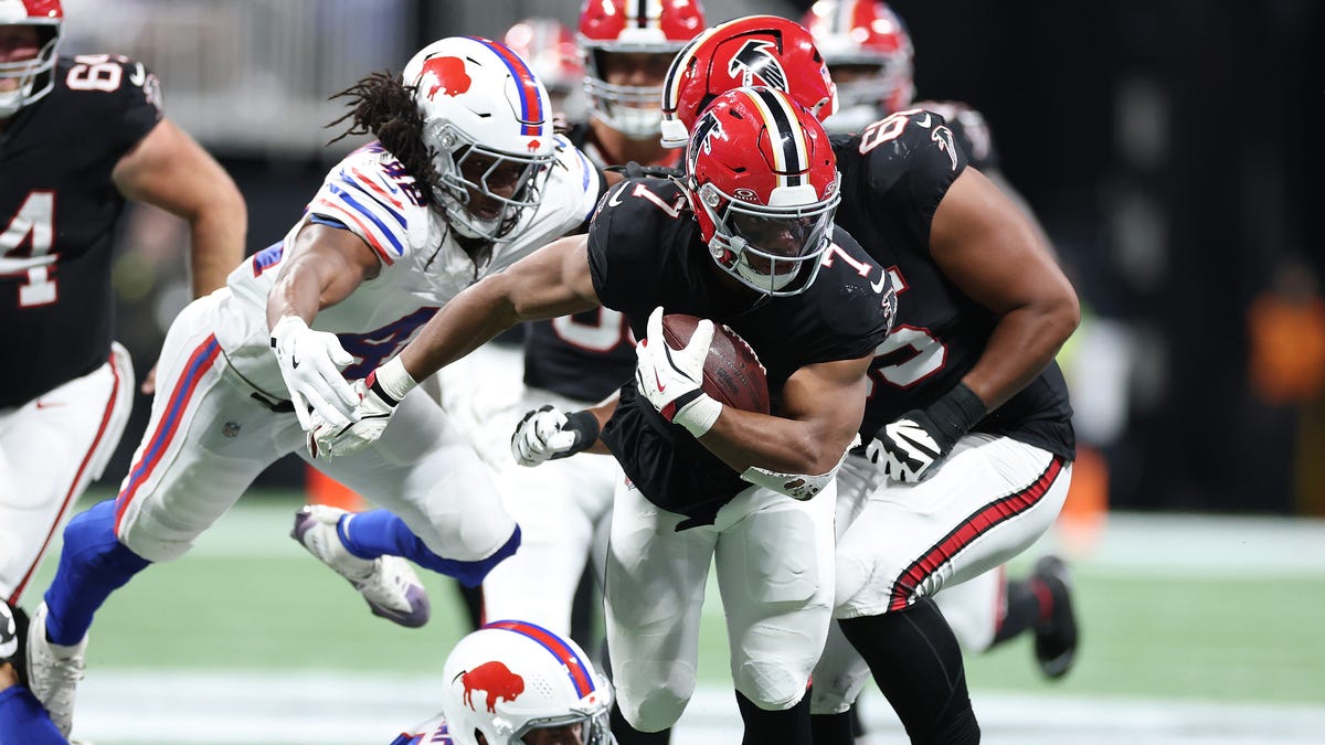 Bijan Robinson is elite, even if the Falcons star won't say it