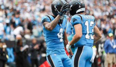 Get tickets to see Tetairoa McMillan vs. the Jets