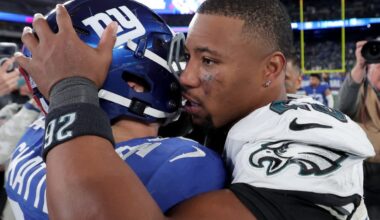 Saquon Barkley player props odds, tips and betting trends for Week 7