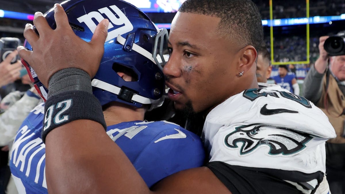 Saquon Barkley player props odds, tips and betting trends for Week 7