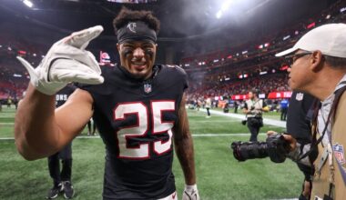 Tyler Allgeier player props odds, tips and betting trends for Week 7